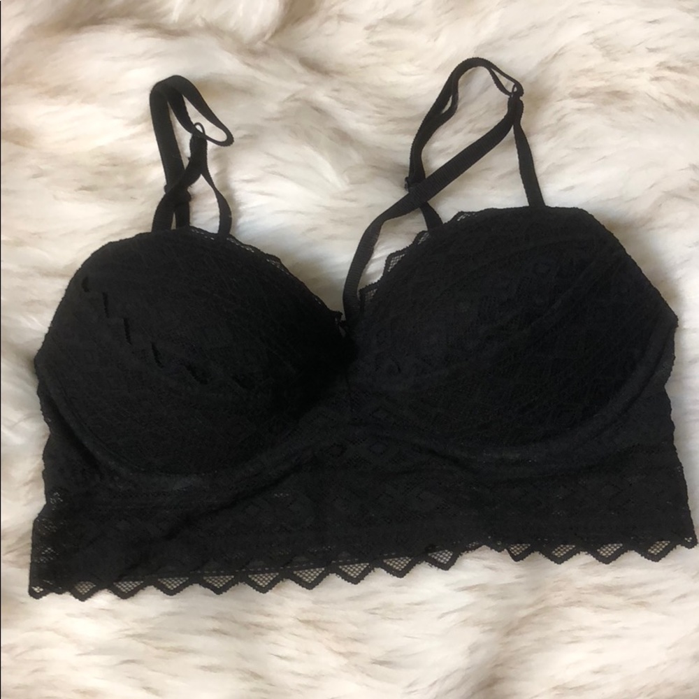 Victoria’s Secret lace push up bralette, size S